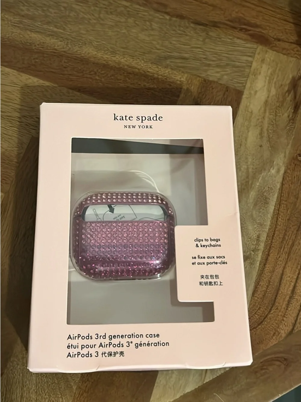 kate spade sparkling crystal